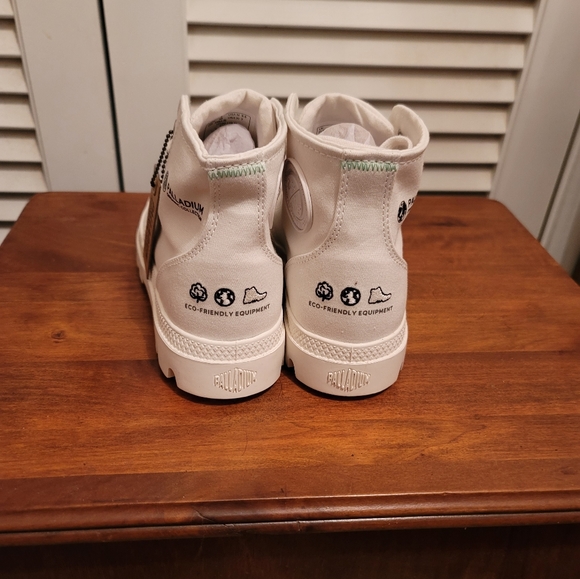 Palladium Boots Womens Star white 38 size 7 - Picture 3 of 5